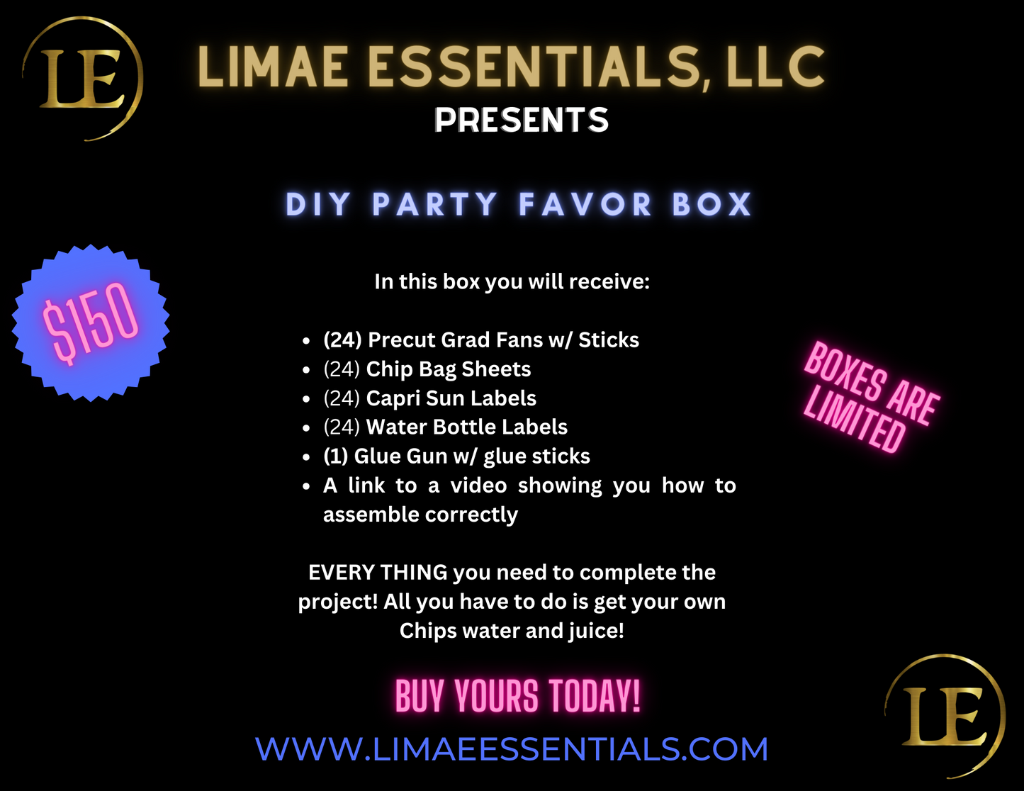 DIY Party Favor Box