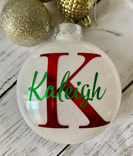 Set of 5 Custom Ornaments