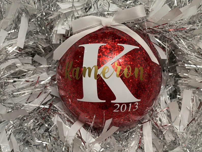 Set of 5 Custom Ornaments