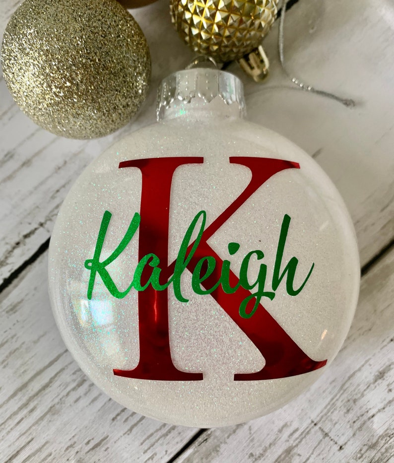 Set of 5 Custom Ornaments