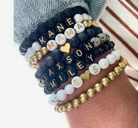 Personalized Beaded Bracelet
