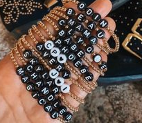 Personalized Beaded Bracelet