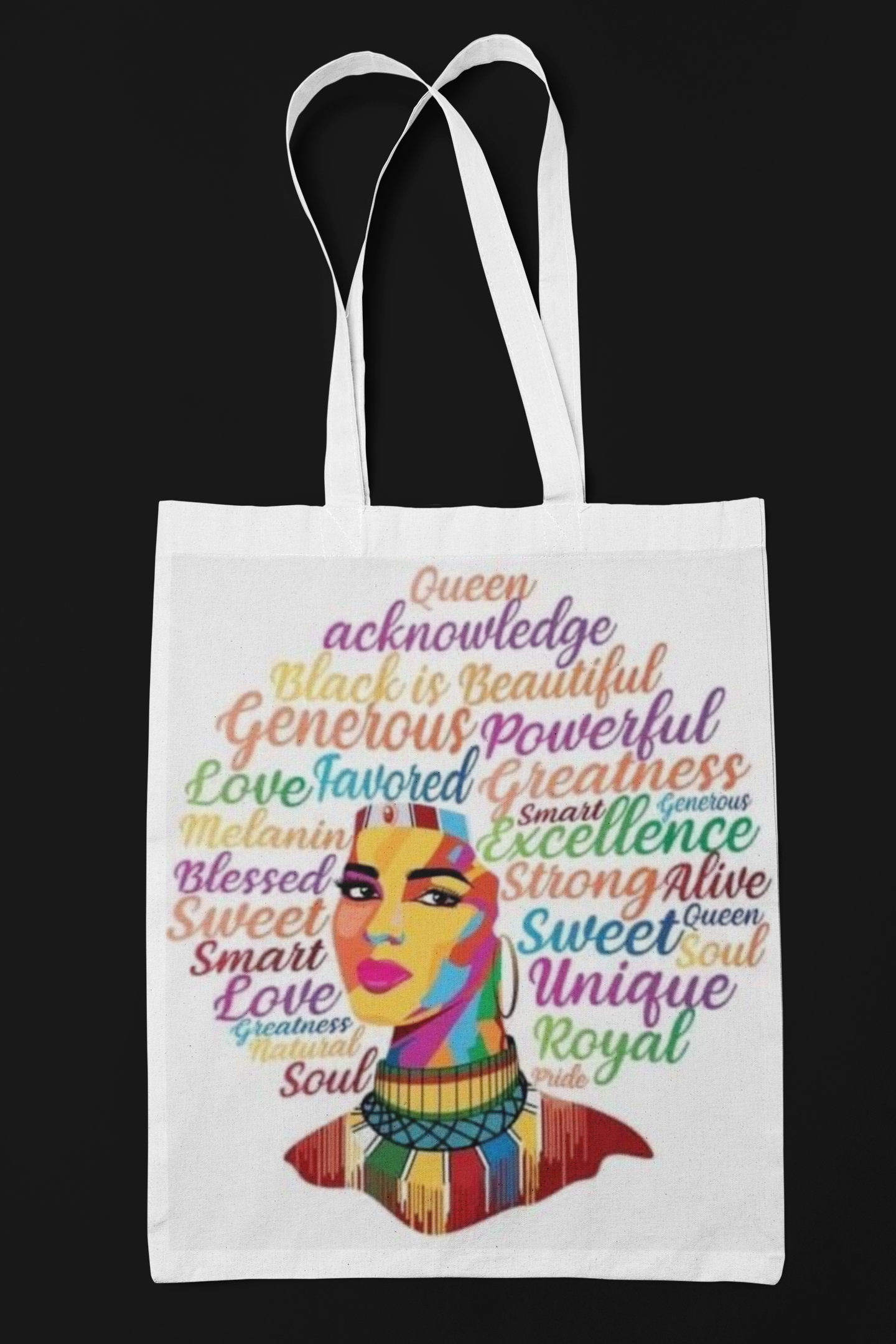 White Canvas Tote Bag