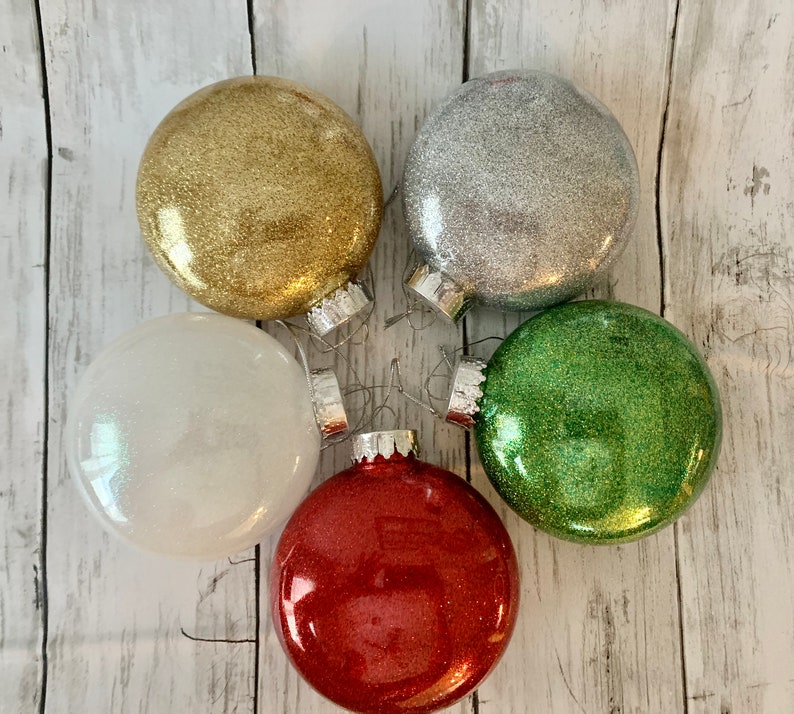Set of 5 Custom Ornaments